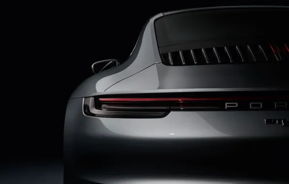 Lights, 911, Porsche, Carrera S, 2019