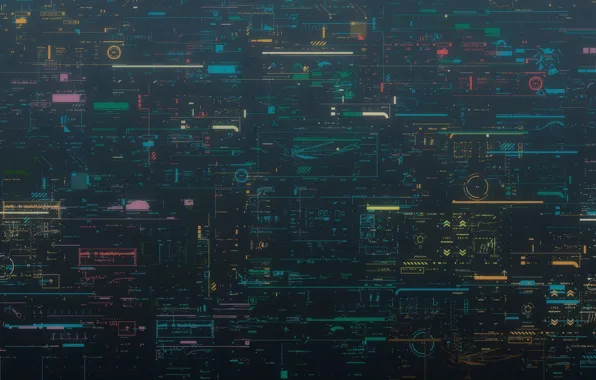 Lights, wallpaper, tech, technology