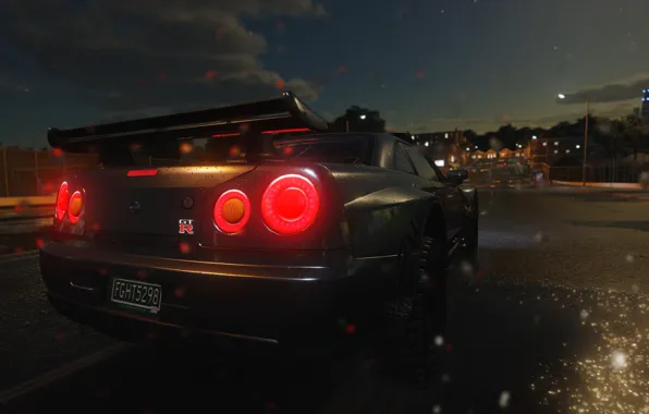 Picture car, GTR, USA, game, The Crew, Vermont, Green Mountain State