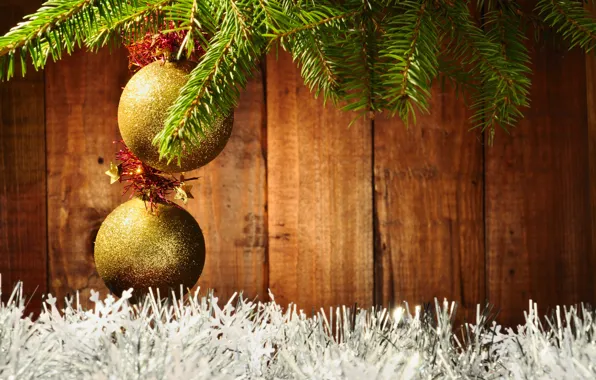 Balls, New Year, Christmas, Christmas, New Year, decoration