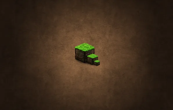 Cubes, brown, minecraft