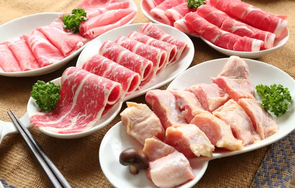 Serving, Meat, Cutting