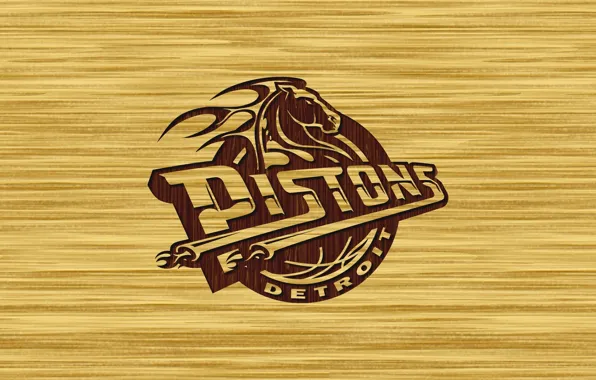 Picture Basketball, Logo, Detroit Pistons, Detroit