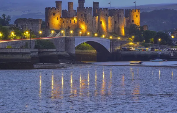 Castle, Wales, Conwy