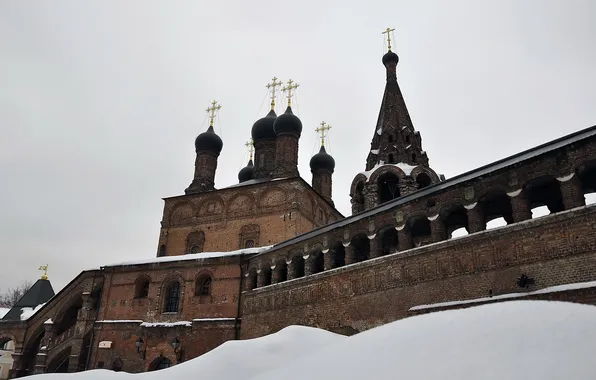 Picture temple, Krutitsy metochion, Uspensky transitions