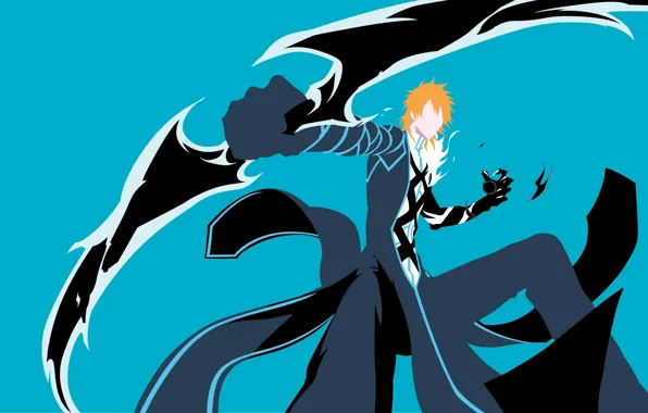 Weapons, minimalism, Bleach, Bleach, Ichigo Kurosaki