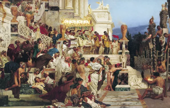 People, Rome, Nero