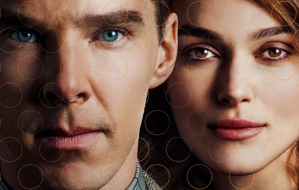 Movie, Keira Knightley, Benedict Cumberbatch, Benedict Cumberbatch, 2014, The Imitation Game, The imitation game