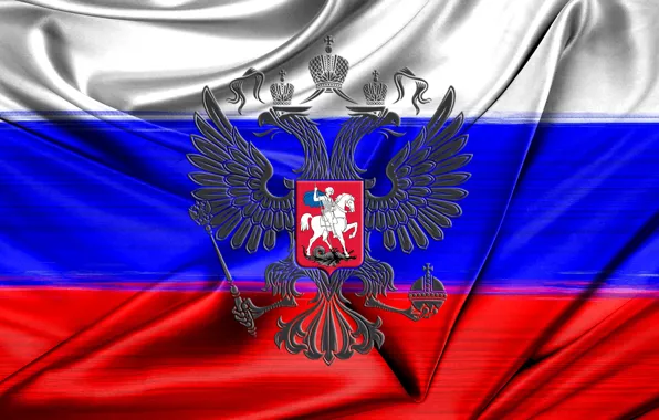 Background, Russia, tricolor, the flag of Russia