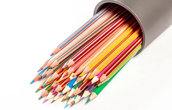 Picture pencils, colorful, the office