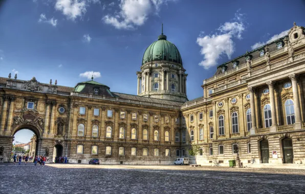 Picture Architecture, Hungary, Hungary, Budapest, Budapest, Architecture, Royal Palace, Buda castle