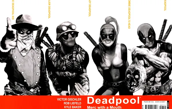 Deadpool, Marvel, Deadpool, comic, comics, Wade Wilson, Marvel, Lady Deadpool