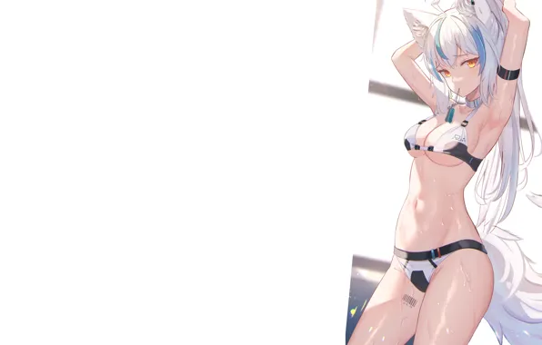 Kawaii, girl, hot, sexy, wet, sexy girl, anime, pretty