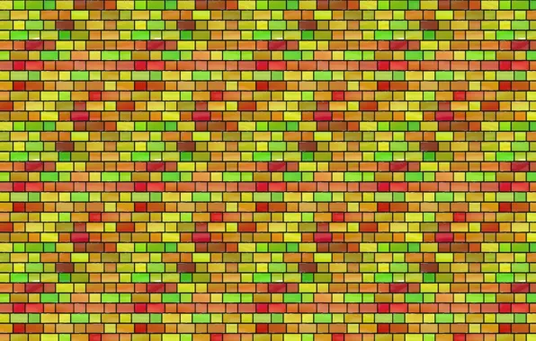 Background, wall, mesh, color, contour, stained glass, bricks, grille