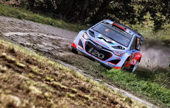 Cars, rally, jump, wrc, hyundai