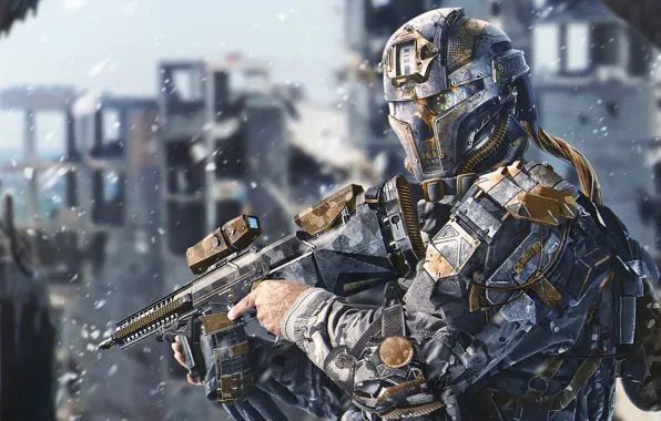 Helmet, Soldiers, Weapons, Machine, Fiction, Legion, Legion, Soldier