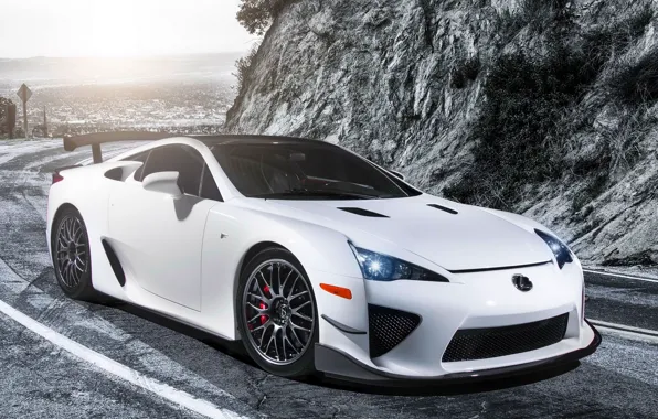 Picture White, Tuning, Lexus, Car, Car, White, Wallpapers, Tuning