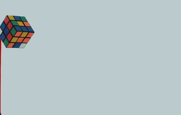 Background, blood, Rubik's cube