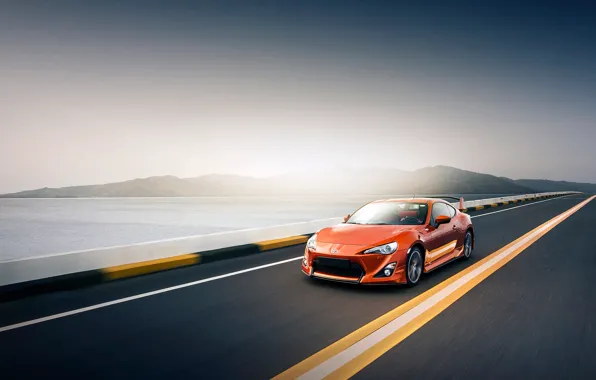 Picture speed, track, Toyota GT86