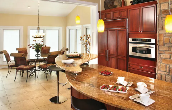 Design, style, room, Villa, home, interior, kitchen, dining room