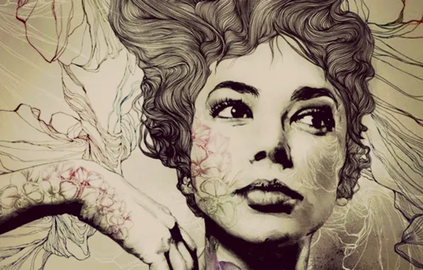 Picture design, figure, creativity, art