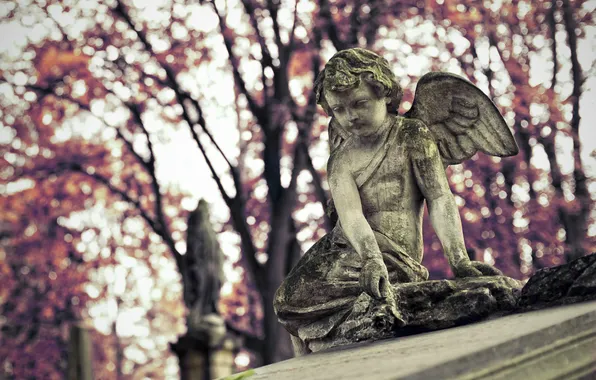 Picture angel, Poland, Russia, Krakow, Krakow, Poland, Rakowicki cemetery, Rakowicki Cemetery