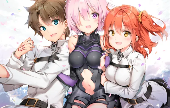 Picture Fate/Grand Order, game, anime, manga, girl, oriental, boy, bishojo