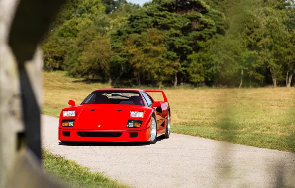 Picture Red, F40, Hidden headlight