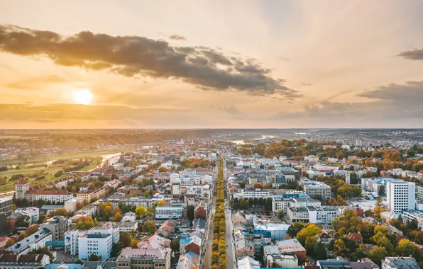 Picture autumn, Lithuania, Kaunas