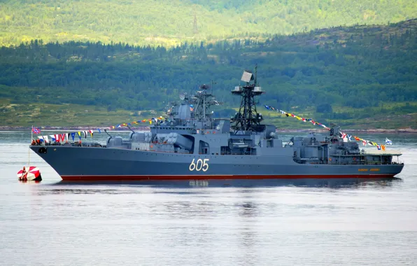 Ship, large, anti-submarine, the Northern fleet, Admiral Levchenko
