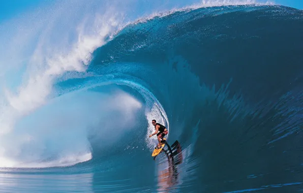 Wave, Tahiti, surf