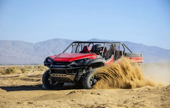 Plain, Honda, 2018, Rugged Open Air Vehicle Concept
