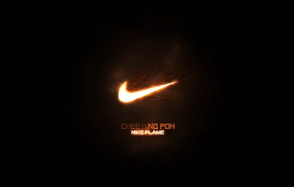 Logo, nike, nike flame