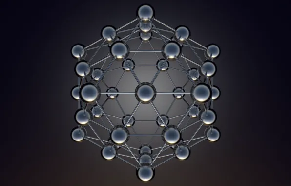 Crystal, structure, grille