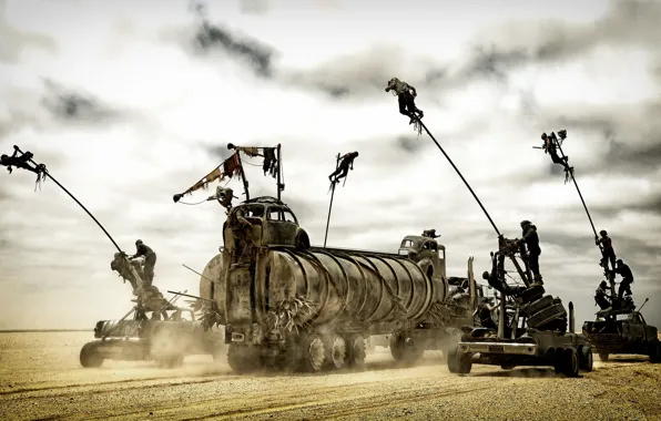 Machine, desert, chase, warrior, Truck, Mad Max, Fury Road, Mad Max