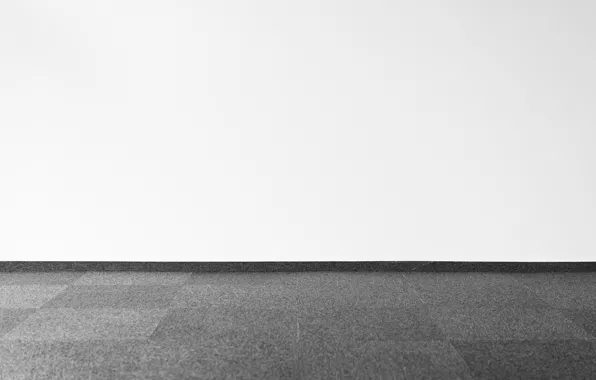 Picture wall, minimalism, floor, black and white