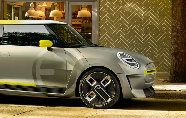 Concept, Mini, side view, Electric, 2017
