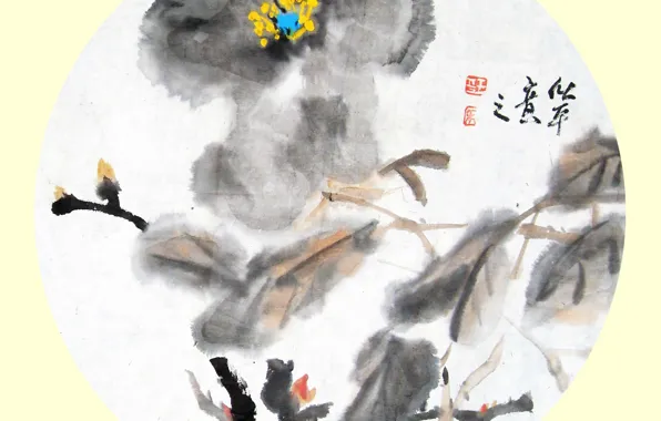 Picture painting, Chinese painting, Chinese ink painting, Chinese traditional ink painting, Landscape painting