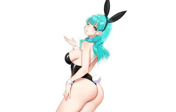 Picture girl, sexy, ass, cleavage, long hair, boobs, anime, beautiful