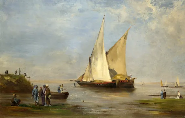 Picture Painting, Nile, Fromentin Eugene