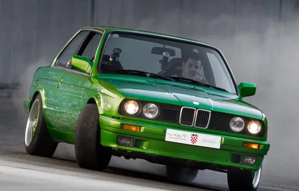 Drift, tuning, Bmw, e30, rimac