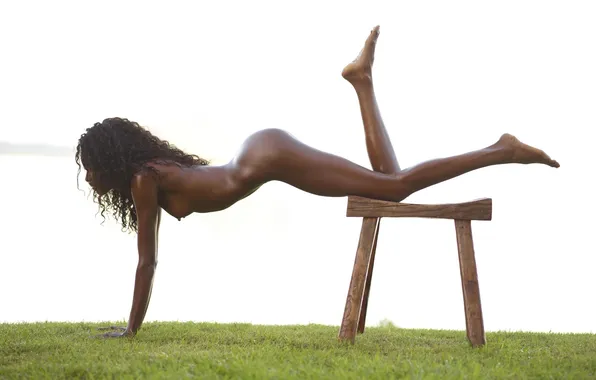 Gymnastics, black, legs