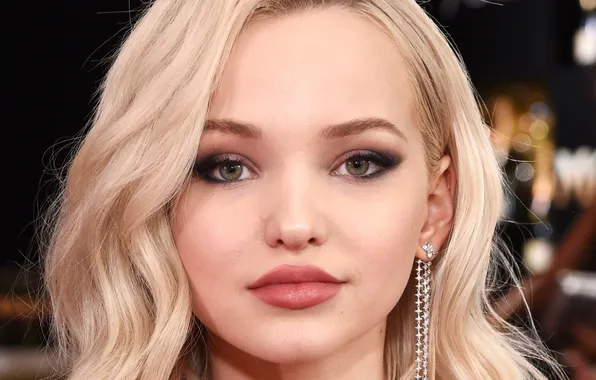 Portrait, actress, blonde, singer, beauty, closeup, Dove Cameron, Dove Cameron