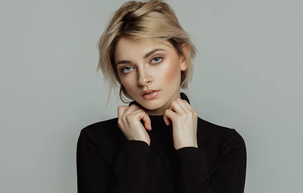 Picture look, girl, portrait, sweater