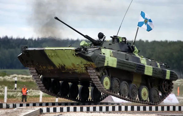Machine, Jump, BMP-2, Combat, Tank biathlon
