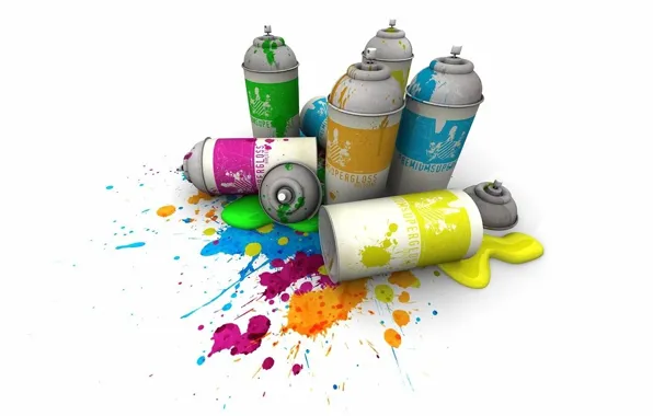 Paint, color, Sprays