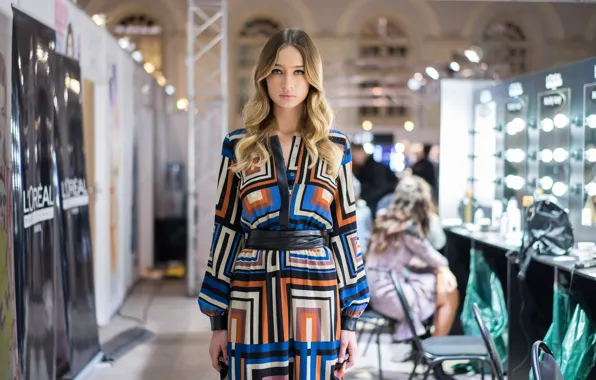 Picture look, girl, background, cutie