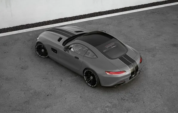 Picture Mercedes-Benz, AMG, Wheelsandmore, Grey, View, Rear, Tuned, Top