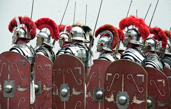 Picture armor, Rome, soldiers, Legionnaires