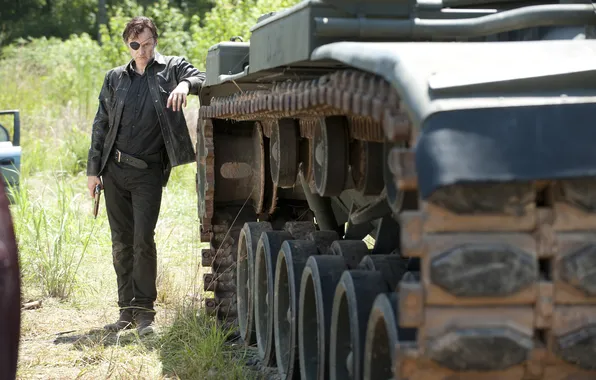 Picture tank, the series, The Walking Dead, The walking dead, David Morrissey, David Morrissey, "Governor,"
